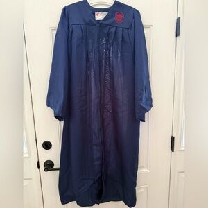 Ole Miss cap and gown